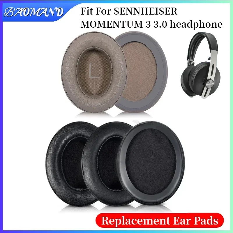 For SENNHEISER MOMENTUM 3 3.0 Sponge Cover Breathable Leather Mesh Ear Cover Protective Cover Headset Replacement BAOMAND
For SENNHEISER MOMENTUM 3 3.0 Sponge Cover Breathable Leather Mesh Ear Cover Protective Cover Headset Replacement BAOMAND