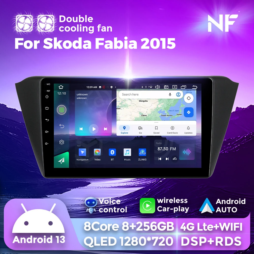 NEW Android 13 4G LTE BT WIFI DSP GPS For Skoda Fabia 2014-2019 Multimedia Player Auto Radio Navigation Stereo SWC Camera 256G
NEW Android 13 4G LTE BT WIFI DSP GPS For Skoda Fabia 2014-2019 Multimedia Player Auto Radio Navigation Stereo SWC Camera 256G