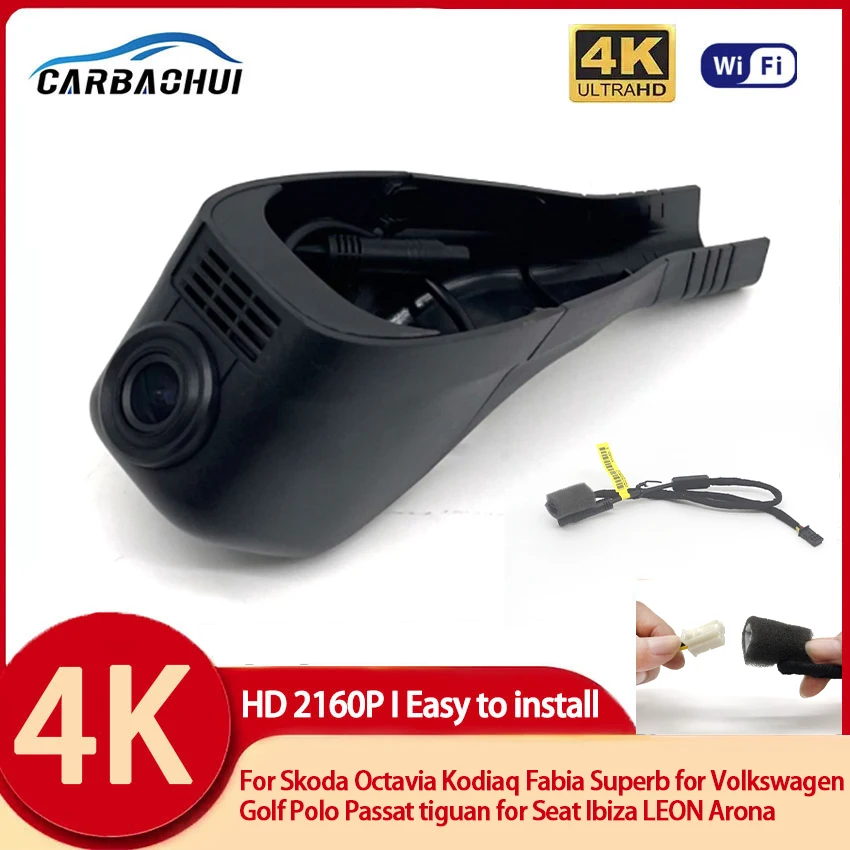 Для Skoda Octavia Kodiaq Fabia Superb для Volkswagen Golf Polo Passat tiguan для Seat Ibiza LEON Arona Автомобильный видеорегистратор 4K видеорегистратор камера
Для Skoda Octavia Kodiaq Fabia Superb для Volkswagen Golf Polo Passat tiguan для Seat Ibiza LEON Arona Автомобильный видеорегистратор 4K видеорегистратор камера