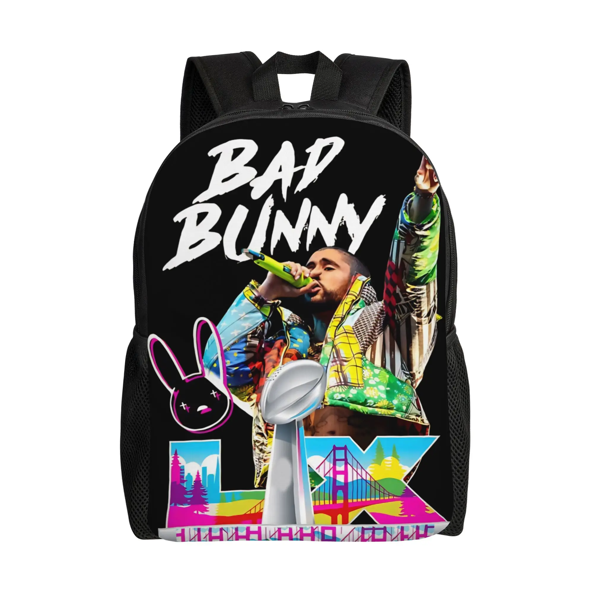 Рюкзак Bad Bunny для мужчин и женщин, повседневный, студенческий, для походов, путешествий, городской рюкзак, сумка для ноутбука, подарок
Рюкзак Bad Bunny для мужчин и женщин, повседневный, студенческий, для походов, путешествий, городской рюкзак, сумка для ноутбука, подарок