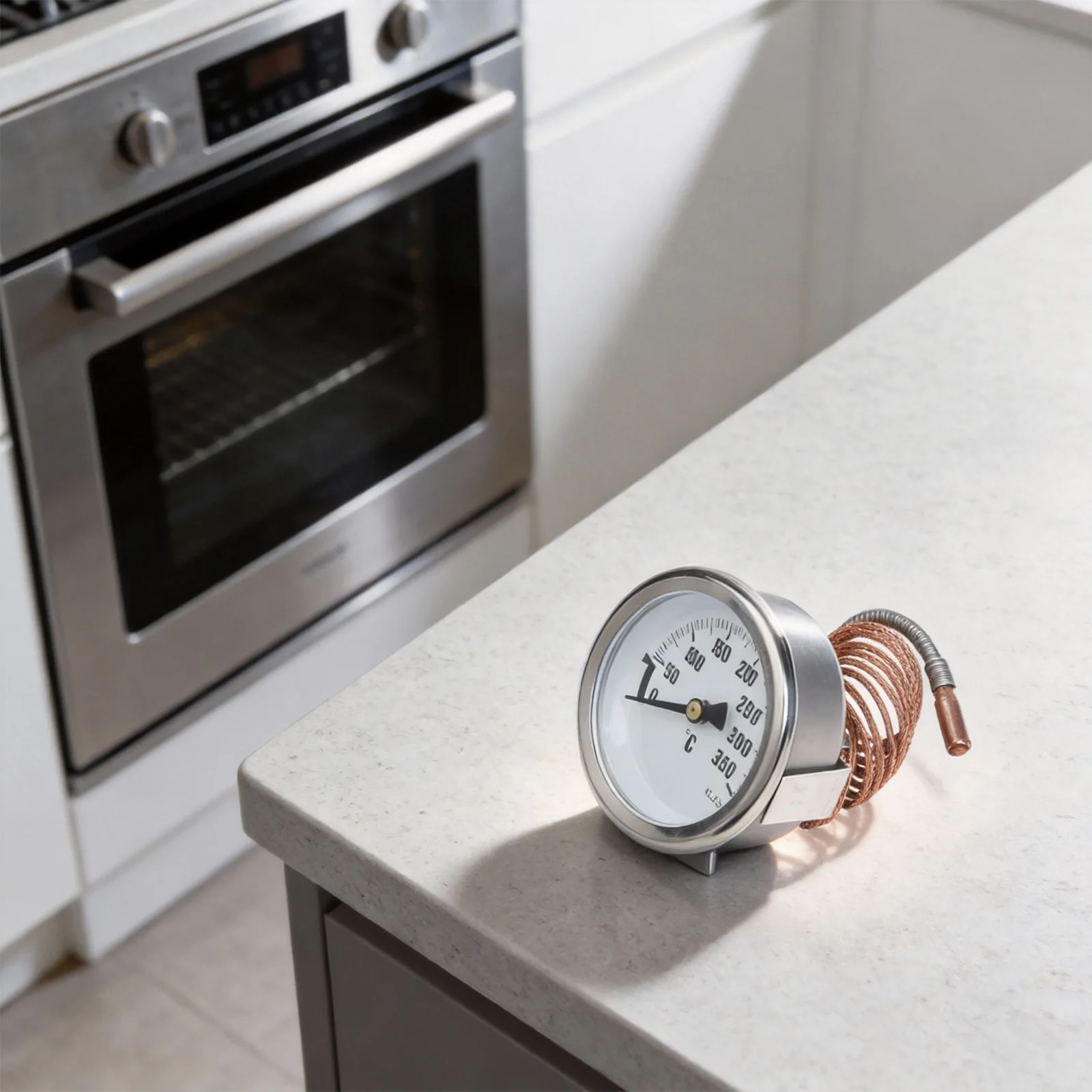 0℃ -350℃ Capillary Thermometer Oven Thermometer Pressure Thermometer Home Fireplaces Stoves Accessories
0℃ -350℃ Capillary Thermometer Oven Thermometer Pressure Thermometer Home Fireplaces Stoves Accessories