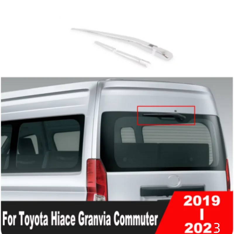 Abs Chrome Rear Wiper Molding Trim Cover Exterior Accessories For Toyota Hiace 2019-2023 300 Series
Abs Chrome Rear Wiper Molding Trim Cover Exterior Accessories For Toyota Hiace 2019-2023 300 Series