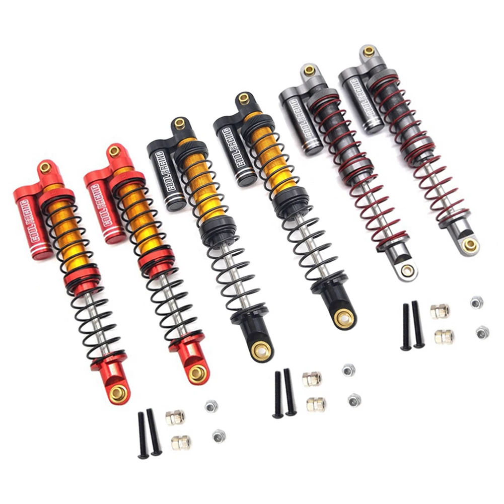 RCTOYFUN 2× 105mm Double Section Soft Hard Adjustable Shocks Absorber Accessories For 1:10 RC Cralwer AXIAL SCX10 JEEP Wrangler
RCTOYFUN 2× 105mm Double Section Soft Hard Adjustable Shocks Absorber Accessories For 1:10 RC Cralwer AXIAL SCX10 JEEP Wrangler