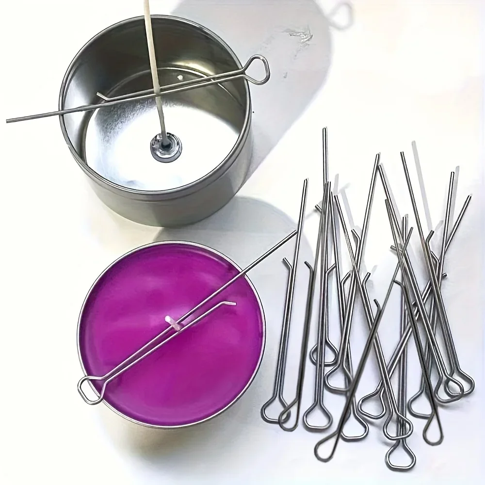 5/10Pcs 4.3 Inch Candle Wick Holders Clip Wick Fixer Stainless Steel Holders for Candle Making Metal Wick Centering Device Tools
5/10Pcs 4.3 Inch Candle Wick Holders Clip Wick Fixer Stainless Steel Holders for Candle Making Metal Wick Centering Device Tools