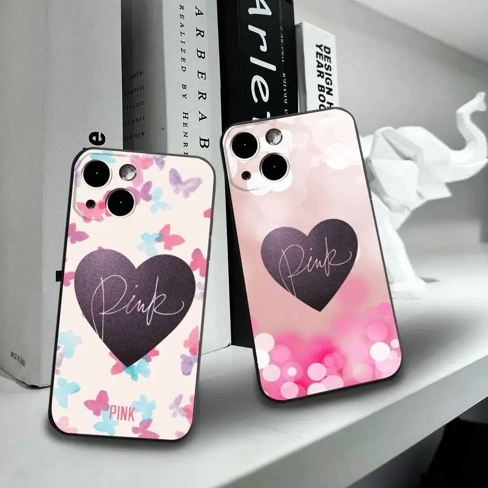 LOVE PINK Phone Case For iPhone16,15,14,13,12 Mini 11 Pro XR,X,XS,MAX 7,8 Plus Silicone Cover Soft Black
LOVE PINK Phone Case For iPhone16,15,14,13,12 Mini 11 Pro XR,X,XS,MAX 7,8 Plus Silicone Cover Soft Black