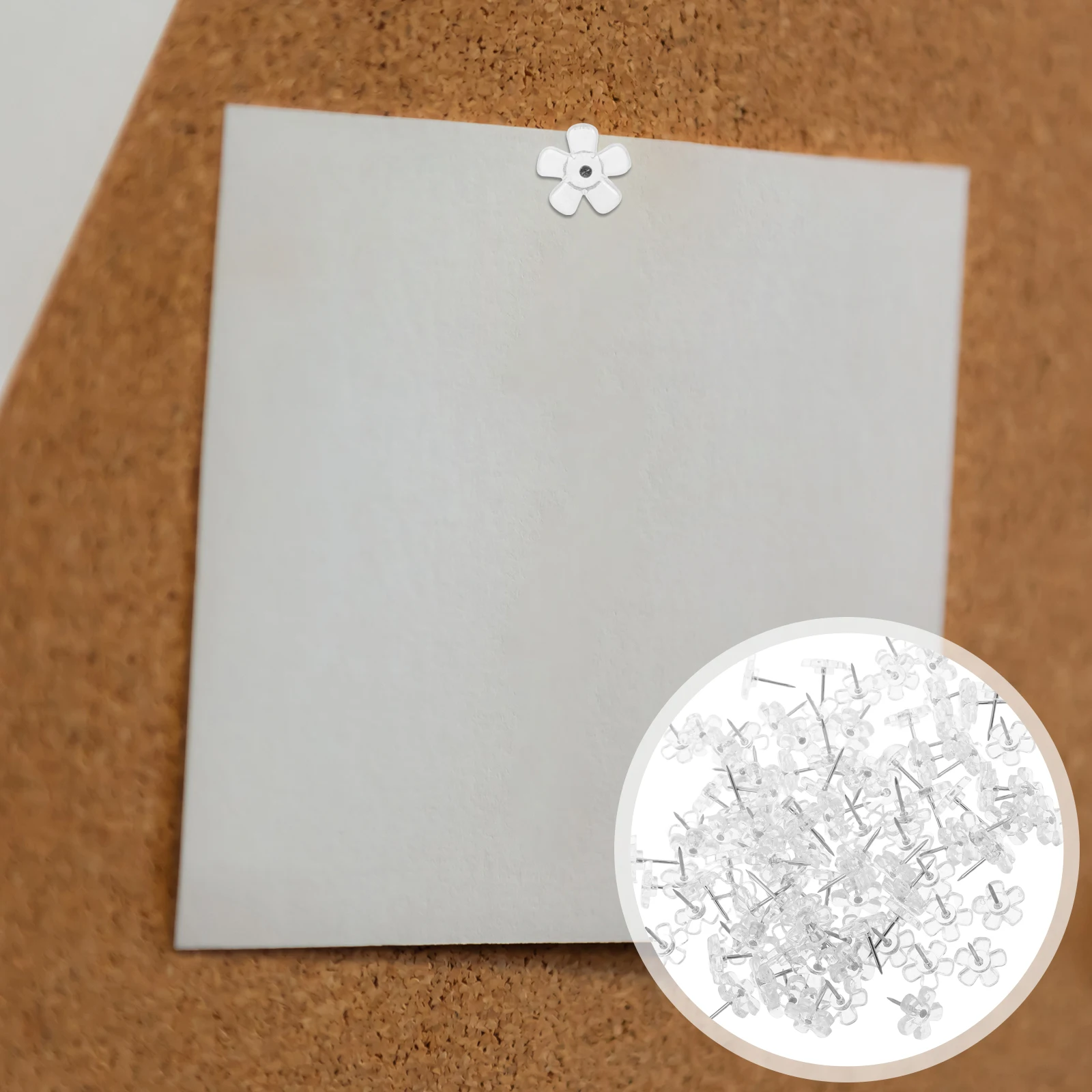 200 Pcs Transparent Flower Pushpin Floral Thumbtacks Bulletin Board Press The Nail Decorative Cork Travel
200 Pcs Transparent Flower Pushpin Floral Thumbtacks Bulletin Board Press The Nail Decorative Cork Travel