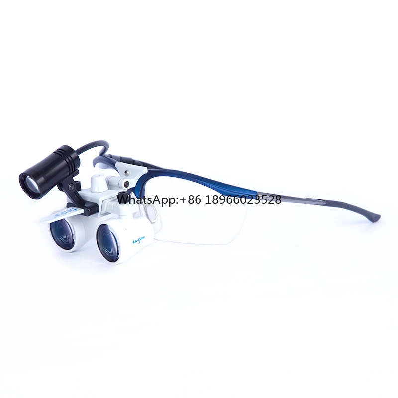 TAO'S NS2.5x-P2-550mm (White)+21X Headlight/Headlamp 2.5x Long Working Distance Binocular loupes/glasses/magnifiers
TAO'S NS2.5x-P2-550mm (White)+21X Headlight/Headlamp 2.5x Long Working Distance Binocular loupes/glasses/magnifiers