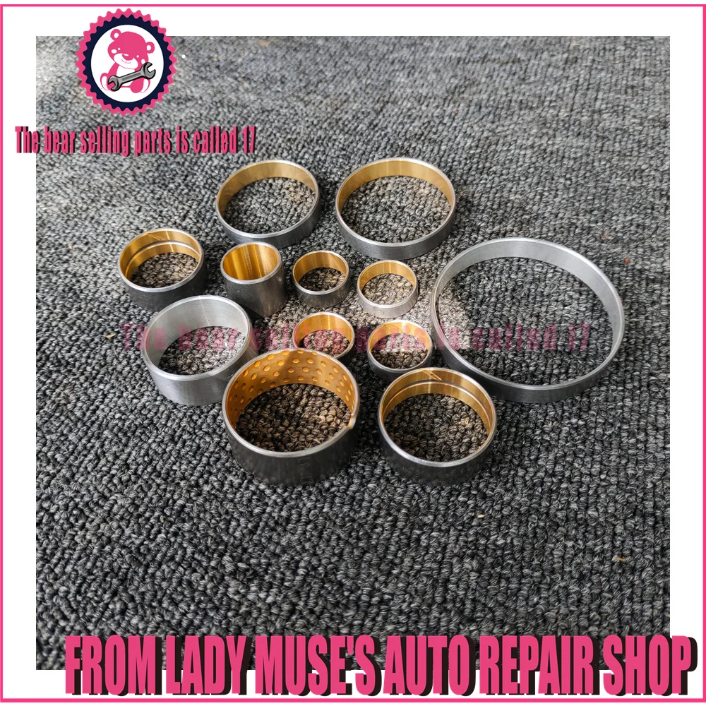 6F35 6T40 Transmission Bushing Bush Copper Sleeve Repair Kit For Buick Ford Clutch stator shaft liner Lining torque converter
6F35 6T40 Transmission Bushing Bush Copper Sleeve Repair Kit For Buick Ford Clutch stator shaft liner Lining torque converter