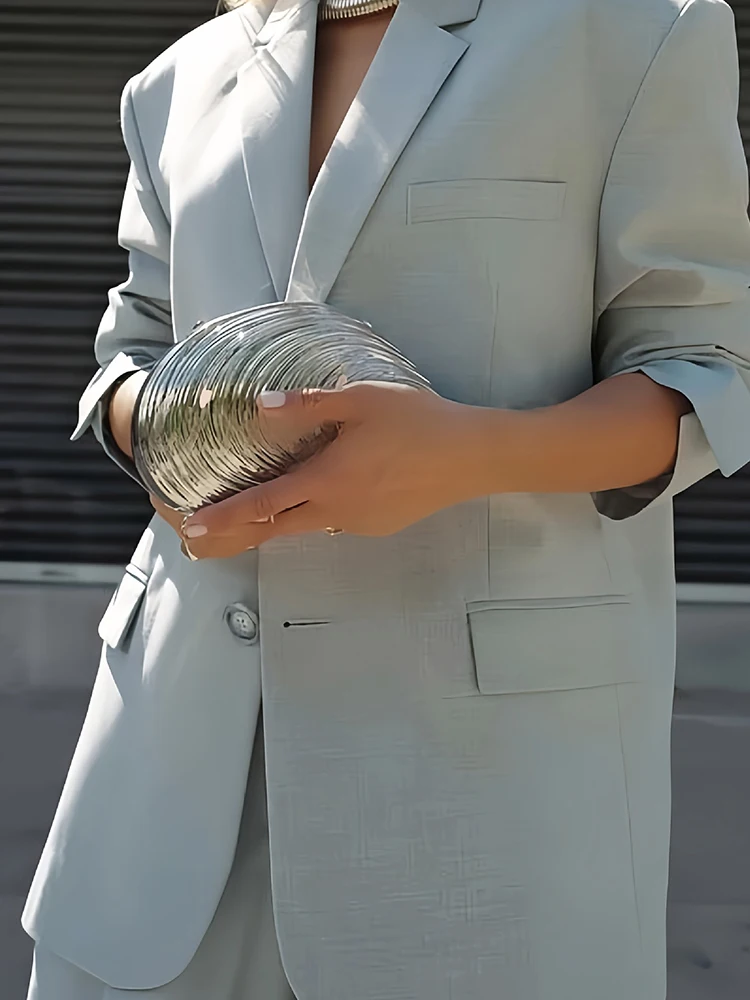 Retro Streetwear Loose Office Suit Women's Lapel Long Sleeved Jacket and Pants Outfits Autumn Winter New Solid Color Two Piece
Retro Streetwear Loose Office Suit Women's Lapel Long Sleeved Jacket and Pants Outfits Autumn Winter New Solid Color Two Piece