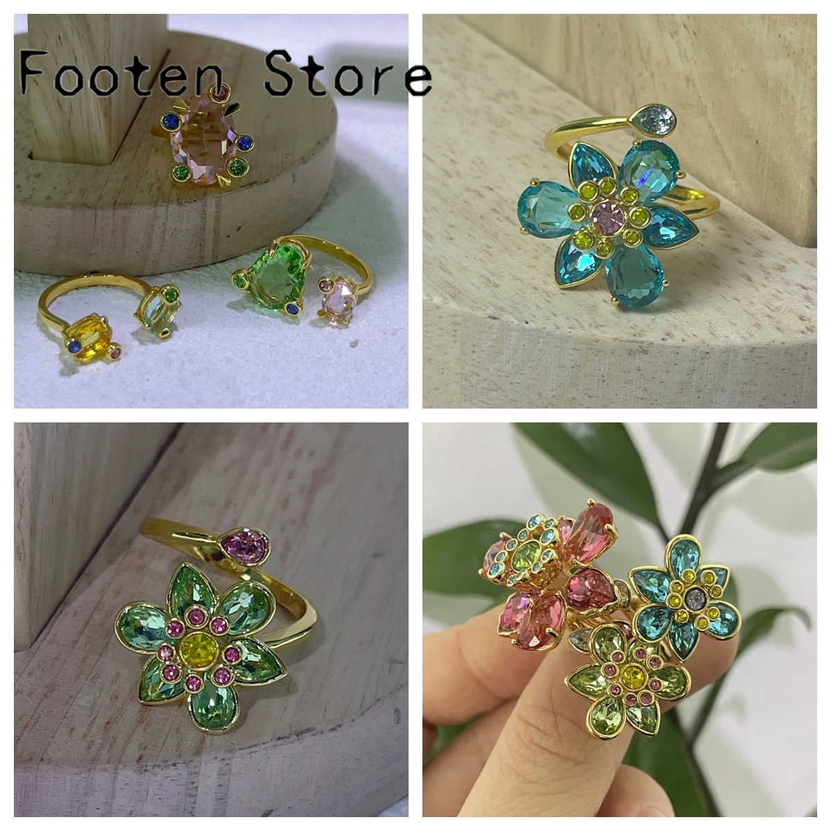 Original High Quality Rings 2025 New Trend Charm Luxury Colorful Flower Shining Crystal Fashion Ring for Women Romantic Gift
Original High Quality Rings 2025 New Trend Charm Luxury Colorful Flower Shining Crystal Fashion Ring for Women Romantic Gift