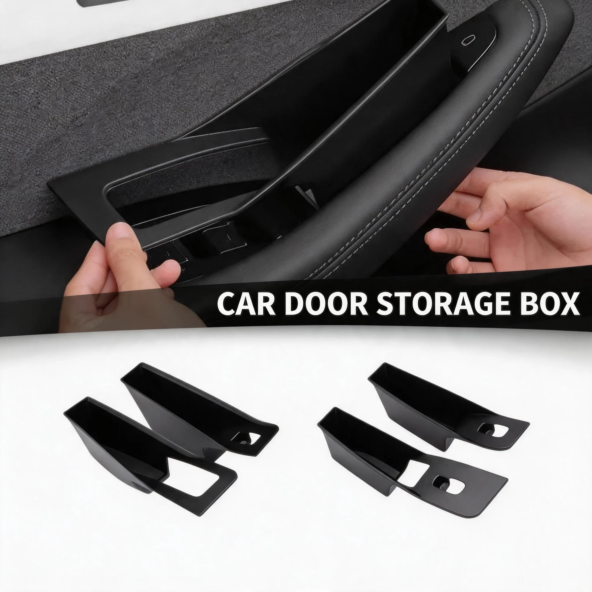 For Model Y/3/3+ Model Y Juniper 2025 TPE Car Door Storage Box Four-door Inner Handle All-inclusive Storage Box Accessories
For Model Y/3/3+ Model Y Juniper 2025 TPE Car Door Storage Box Four-door Inner Handle All-inclusive Storage Box Accessories