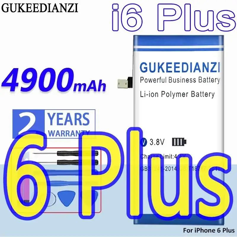 For Apple iPhone 6 Plus Good Low-Temperature Performance Mobile Phone Battery 4900mAh High Performance
For Apple iPhone 6 Plus Good Low-Temperature Performance Mobile Phone Battery 4900mAh High Performance