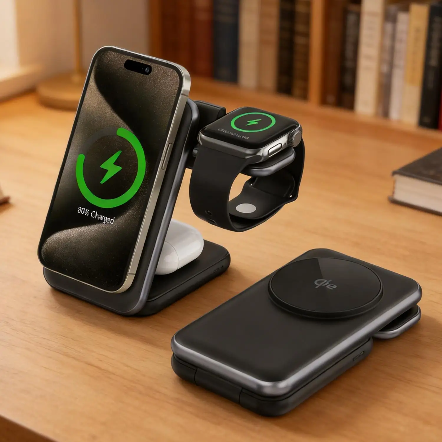 Подставка-держатель 3 в 1 с быстрой зарядкой и рассеиванием тепла 25 Вт для iPhone, Samsung, Bluetooth-наушников, часов, беспроводной зарядки
Подставка-держатель 3 в 1 с быстрой зарядкой и рассеиванием тепла 25 Вт для iPhone, Samsung, Bluetooth-наушников, часов, беспроводной зарядки