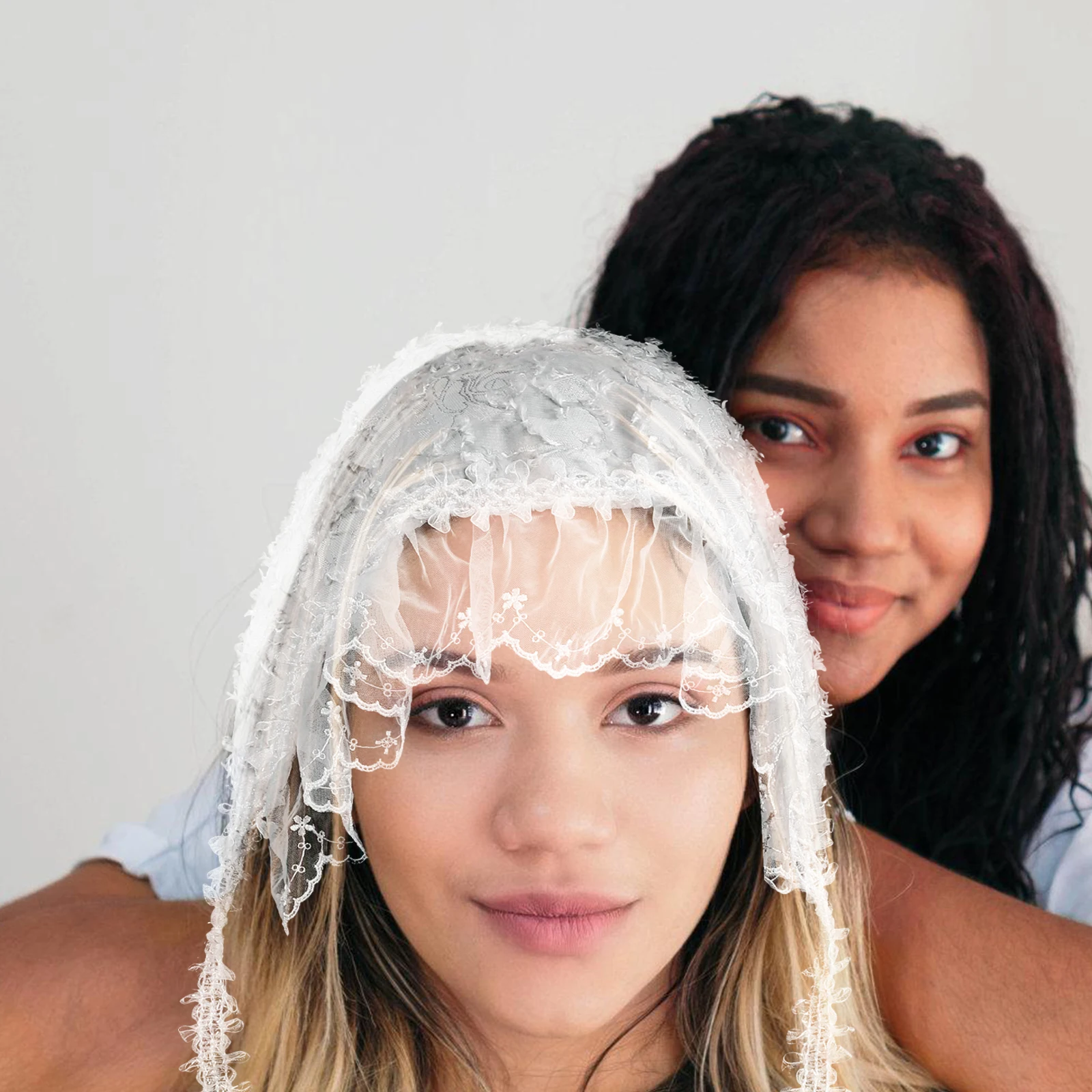 Lace Headscarf White Floral Pattern Holiday Photoshoot Accessory Girls Headb Bridal Crown Bridesmaid Sheer Comfortable Easy Use
Lace Headscarf White Floral Pattern Holiday Photoshoot Accessory Girls Headb Bridal Crown Bridesmaid Sheer Comfortable Easy Use
