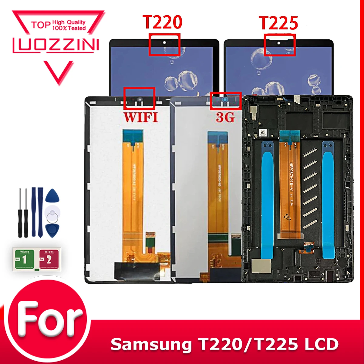 8.7" For Samsung Galaxy Tab A7 Lite 2021 SM-T220 SM-T225 T220 T225 LCD Display With Touch Screen Tablet LCD Parts
8.7" For Samsung Galaxy Tab A7 Lite 2021 SM-T220 SM-T225 T220 T225 LCD Display With Touch Screen Tablet LCD Parts