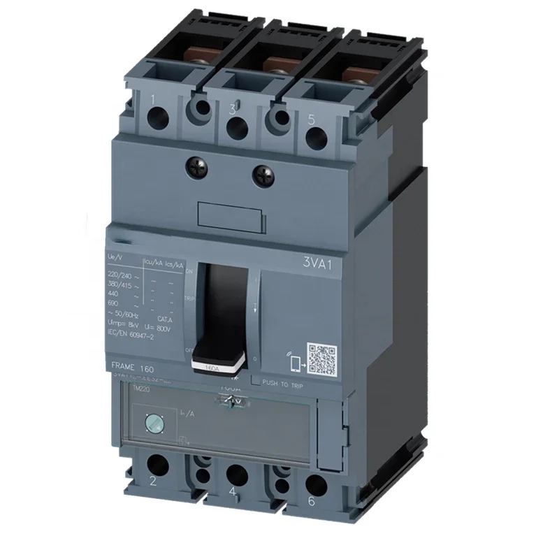 Лидер продаж 2025 года, низковольтные продукты, 415 В, 3 полюса, 3 ВА, автоматический выключатель в литом корпусе 3VA1110-5EE32-0AA0 MCCB
Лидер продаж 2025 года, низковольтные продукты, 415 В, 3 полюса, 3 ВА, автоматический выключатель в литом корпусе 3VA1110-5EE32-0AA0 MCCB