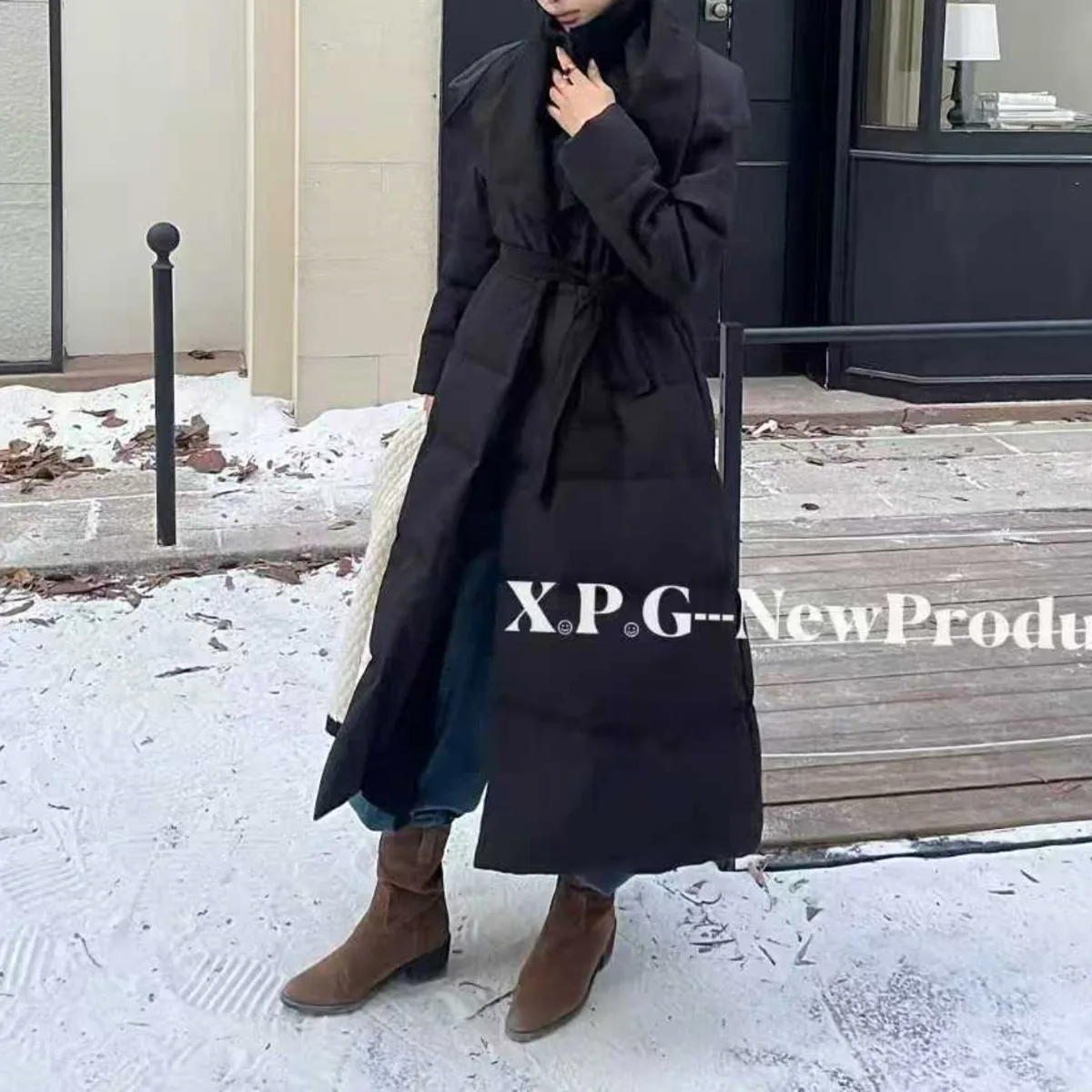 VTKW 2025 New Women's Long Solid Cotton Coat Belted Lapel Pockets Casual Elegant Vintage Chic Cozy Premium A/W Outerwear
VTKW 2025 New Women's Long Solid Cotton Coat Belted Lapel Pockets Casual Elegant Vintage Chic Cozy Premium A/W Outerwear