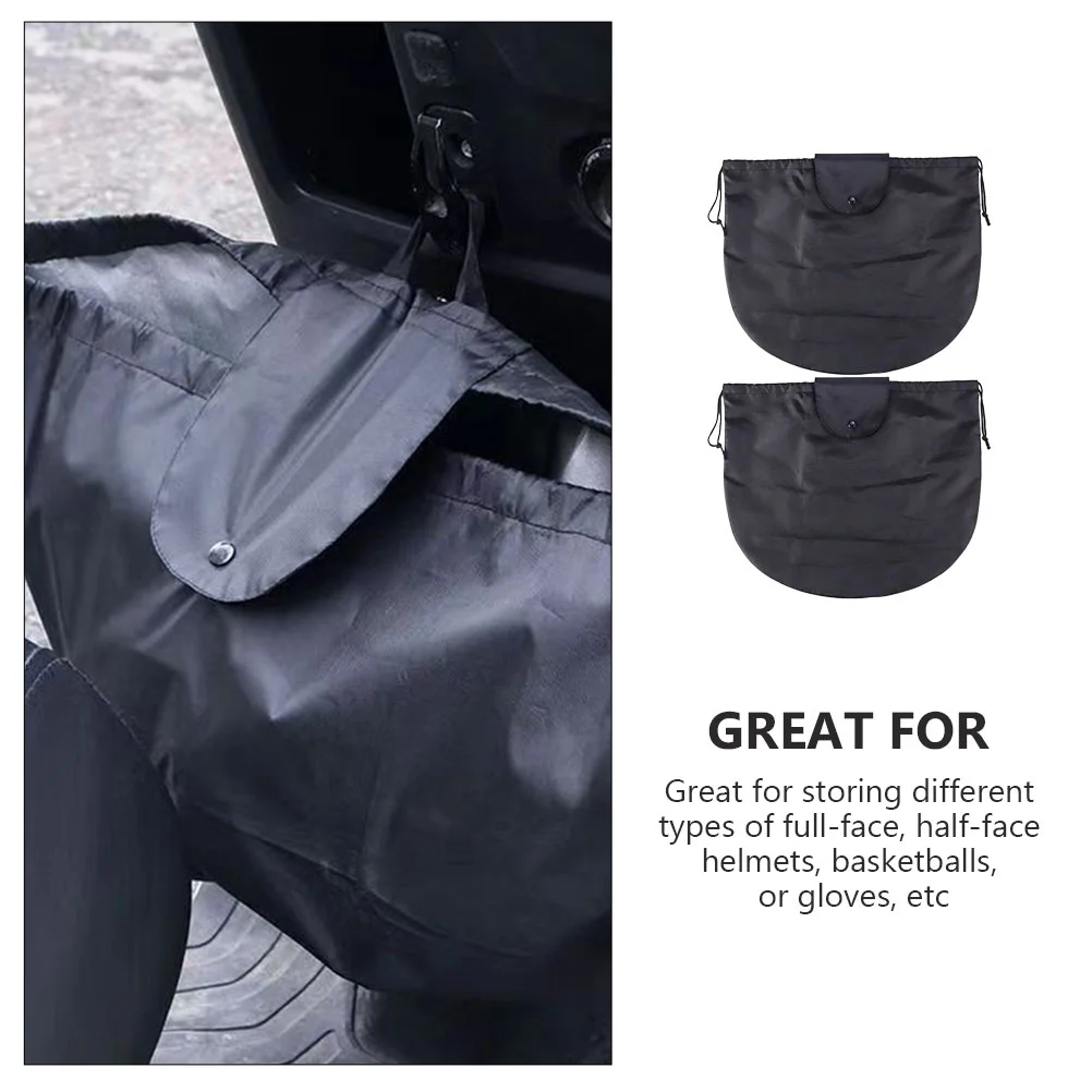 2Pcs Motorcycle Bag Waterproof Dustproof Storage Pouch for Full Half Helmets Bike Gear Polyester Travel Compact Portable
2Pcs Motorcycle Bag Waterproof Dustproof Storage Pouch for Full Half Helmets Bike Gear Polyester Travel Compact Portable