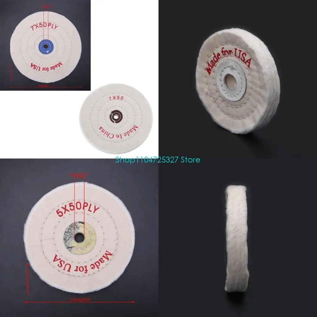 D8KF 3/4/5/6/7/8"Cloth Buffing Wheel Grinder For Wood Metal Jewelry Polishing Tools
D8KF 3/4/5/6/7/8"Cloth Buffing Wheel Grinder For Wood Metal Jewelry Polishing Tools