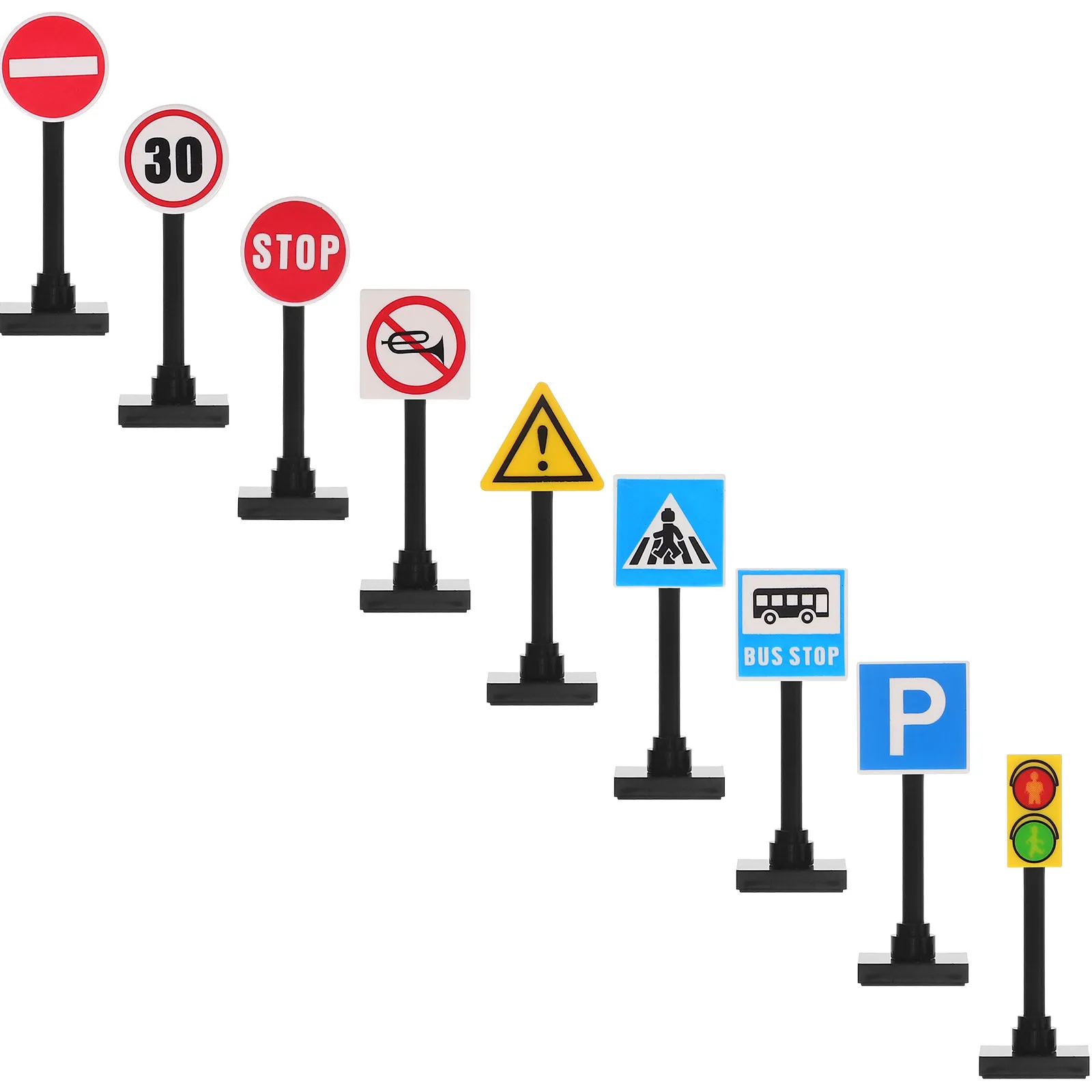 Набор для сборки дорожных знаков: миниатюрный городской пешеходный переход, железнодорожный переезд, светофор. Игровой обучающий набор для ролевых игр.
Набор для сборки дорожных знаков: миниатюрный городской пешеходный переход, железнодорожный переезд, светофор. Игровой обучающий набор для ролевых игр.
