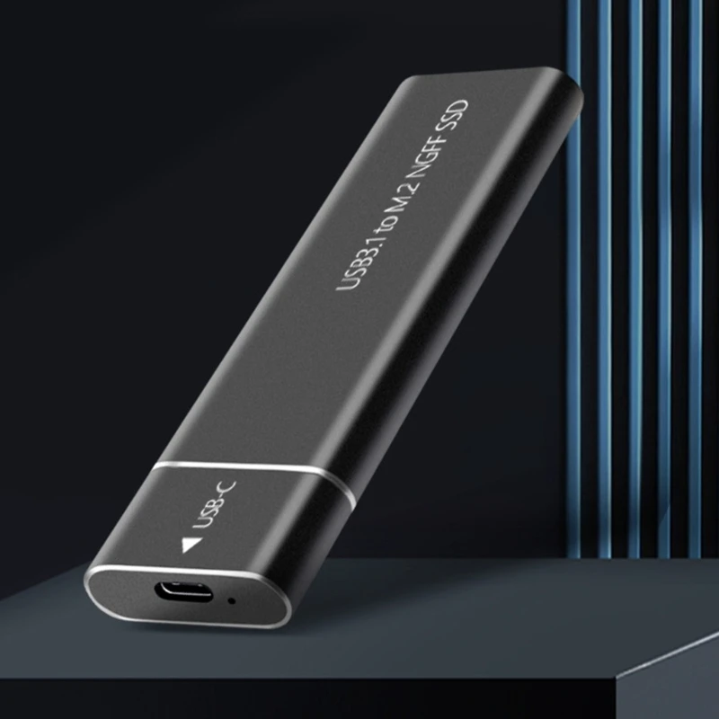 M.2 Hard Drive Case M.2 Enclosure Adapter 5Gbps USB 3.1 Type C External Enclosure Support for 2230 2242 2260 2280
M.2 Hard Drive Case M.2 Enclosure Adapter 5Gbps USB 3.1 Type C External Enclosure Support for 2230 2242 2260 2280