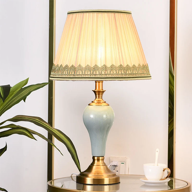 Modern Ceramics Table Lamp LED European Creative Luxury Fashion Desk Light For Home Living Room Study Bedroom
Modern Ceramics Table Lamp LED European Creative Luxury Fashion Desk Light For Home Living Room Study Bedroom
