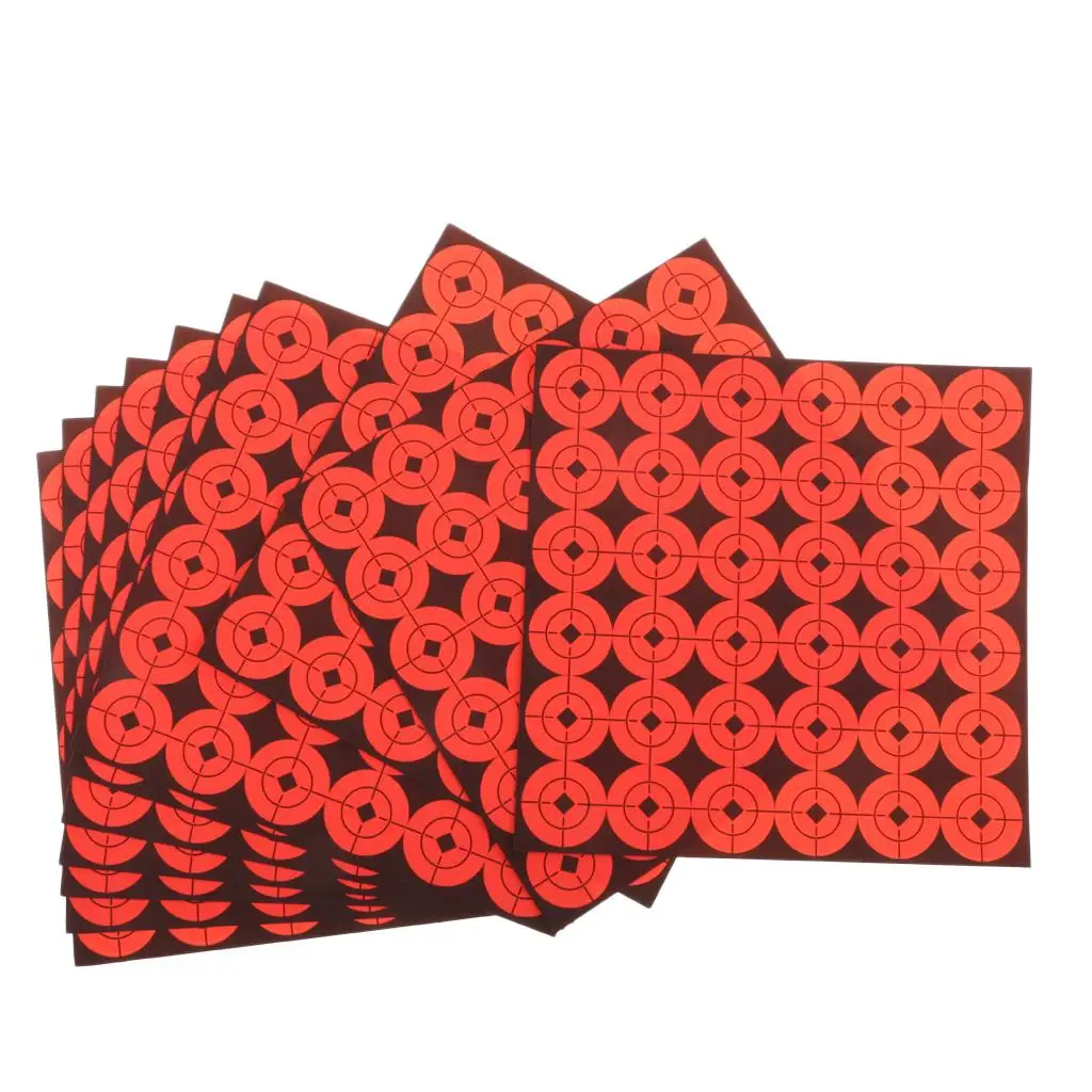 Fluorescent Orange Shooting Paper Target 2.5cm Sticker for Practice Self Adhesive Archery Training
Fluorescent Orange Shooting Paper Target 2.5cm Sticker for Practice Self Adhesive Archery Training