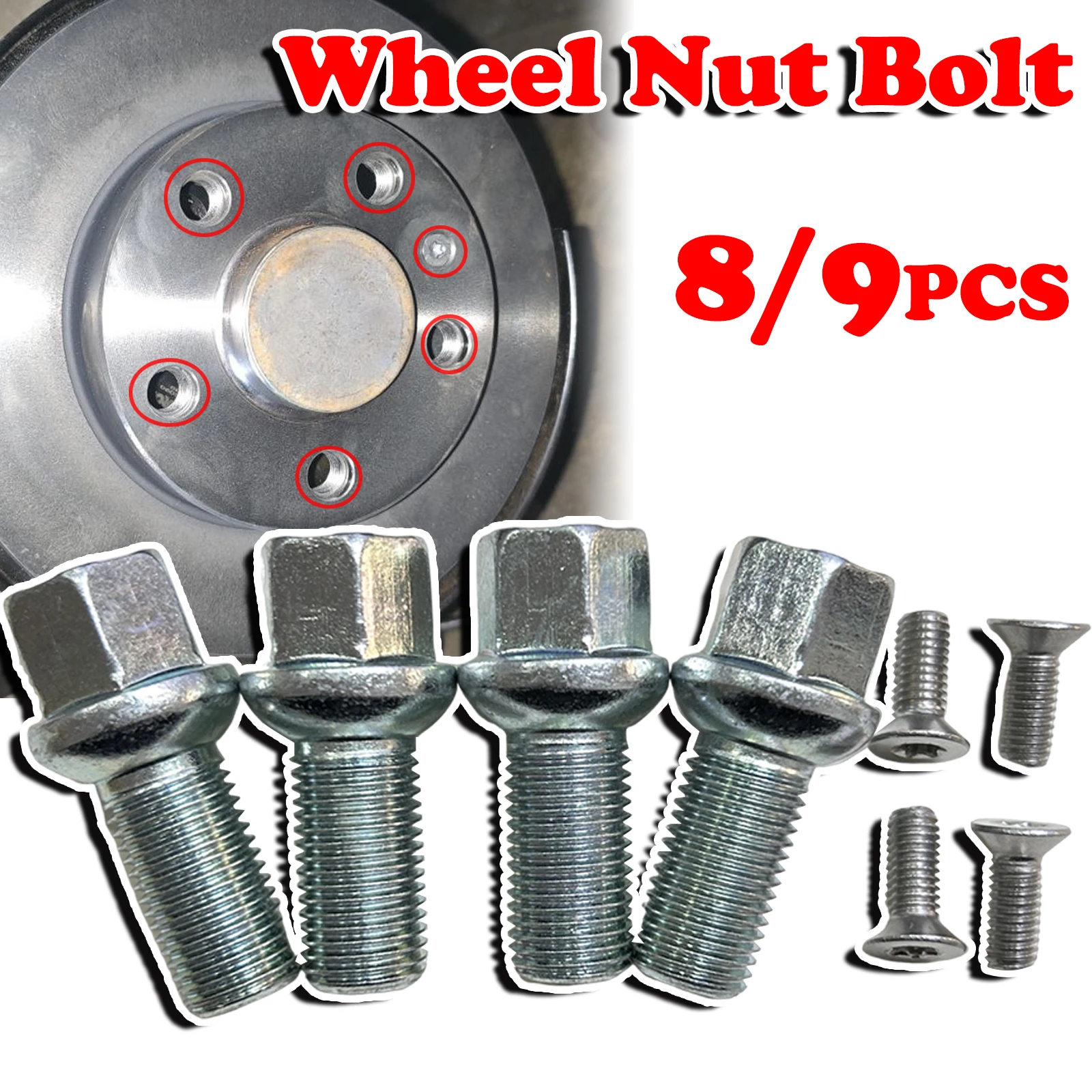 Wheel Nut Stud Lug Bolt Brake Rotor Disc Screw For SEAT Ibiza 6J 2002- 2015 Leon 1M 1P Toledo Altea 5P Cordoba 6L Alhambra Mk2
Wheel Nut Stud Lug Bolt Brake Rotor Disc Screw For SEAT Ibiza 6J 2002- 2015 Leon 1M 1P Toledo Altea 5P Cordoba 6L Alhambra Mk2