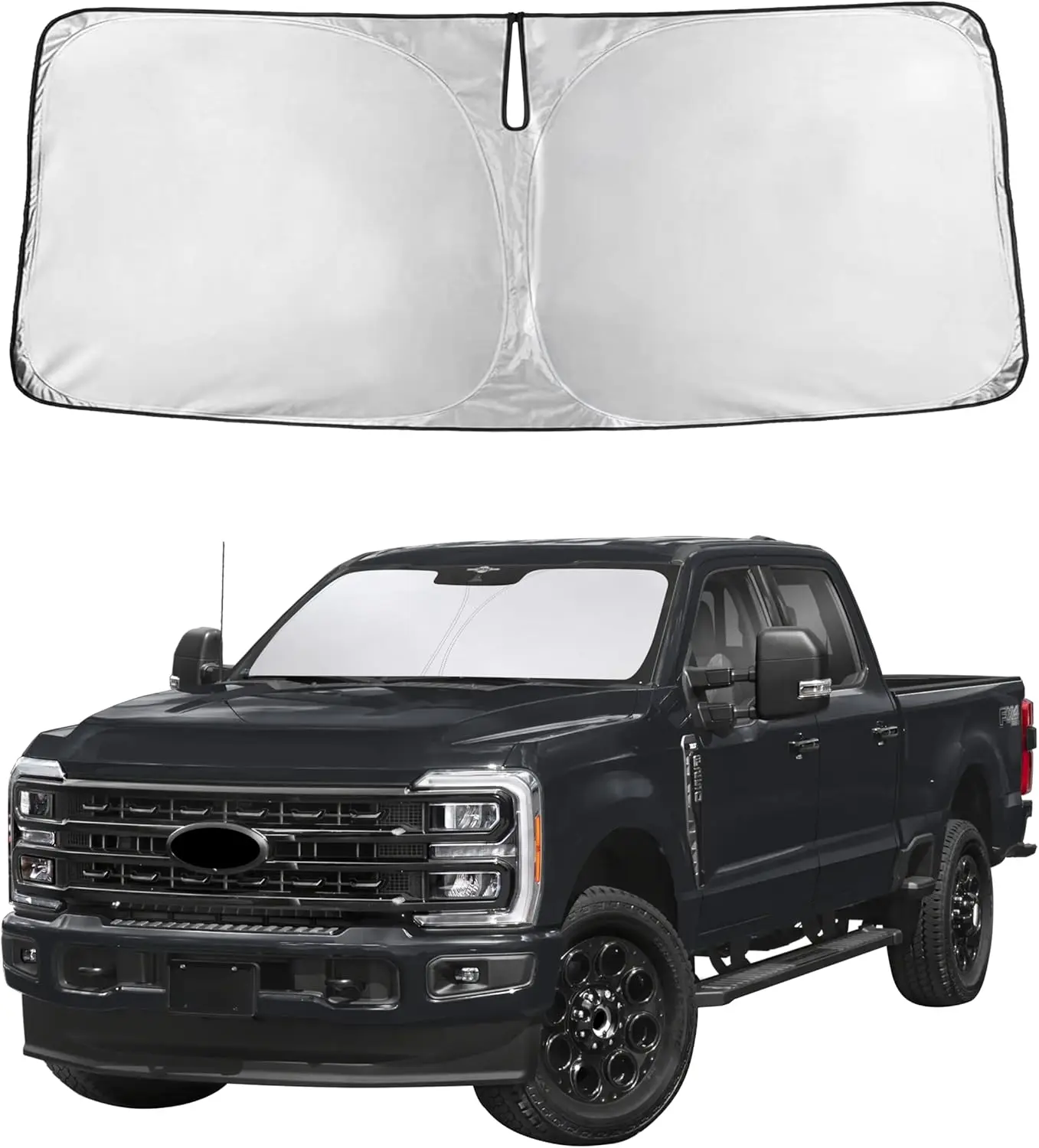 Windshield Sun Shade for Ford F250 2017-2026, Front Window Sun Visor with Heat Blocker, Foldable Car Accessories
Windshield Sun Shade for Ford F250 2017-2026, Front Window Sun Visor with Heat Blocker, Foldable Car Accessories
