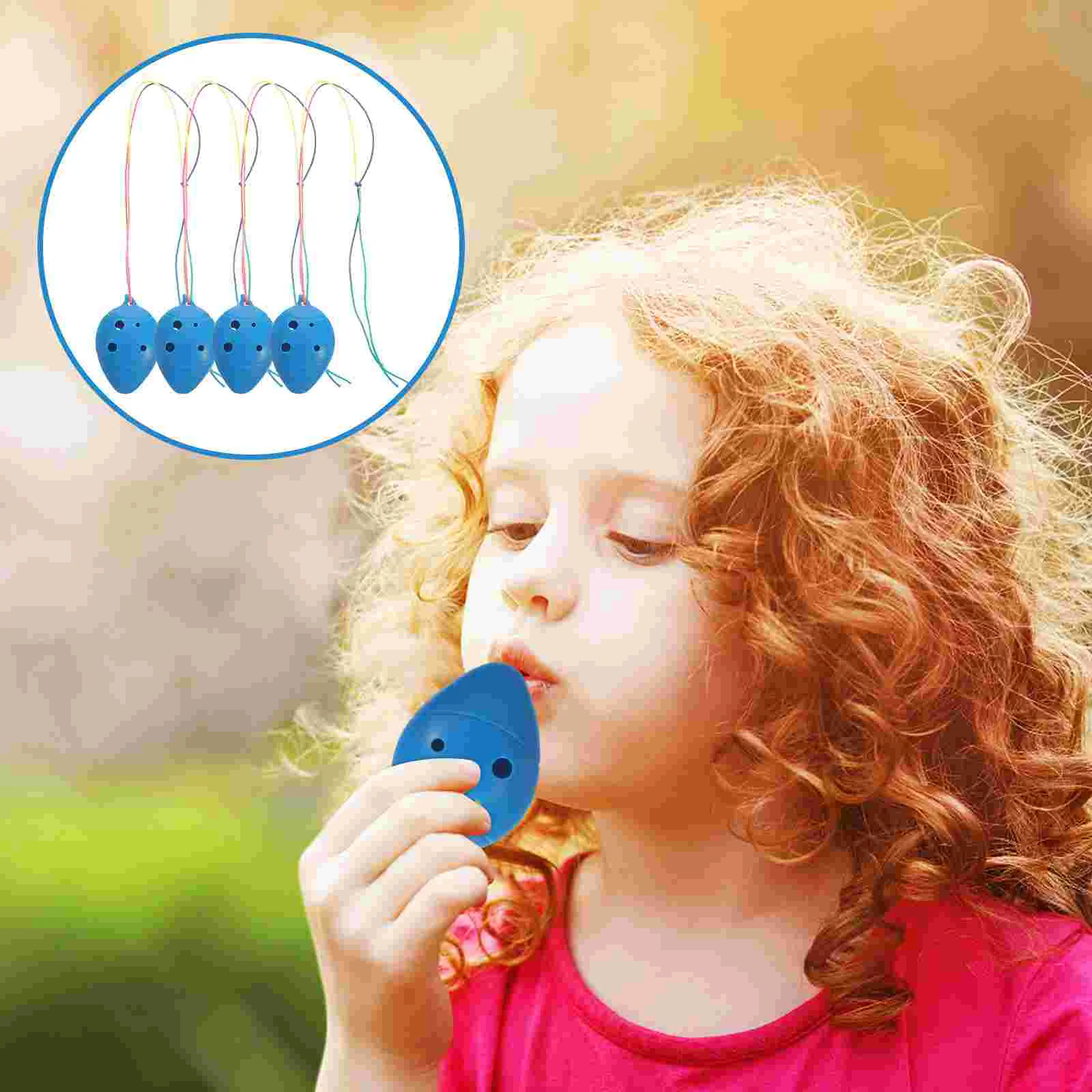 4 Pcs Kids Mini Musical Instruments Beginner Small Classical Abs Portable Children 6 Hole 6 hole Plastic Ocarina Instrument
4 Pcs Kids Mini Musical Instruments Beginner Small Classical Abs Portable Children 6 Hole 6 hole Plastic Ocarina Instrument