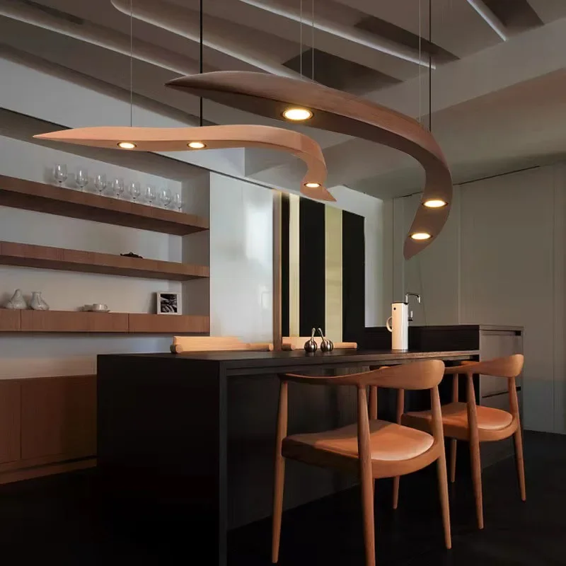 Modern Wooden Pendant Light LED Hanging Lamp Fixture for Living Dining Room Exhibition HaIl lndoor Decor Lighting Ceiling Lamps
Modern Wooden Pendant Light LED Hanging Lamp Fixture for Living Dining Room Exhibition HaIl lndoor Decor Lighting Ceiling Lamps
