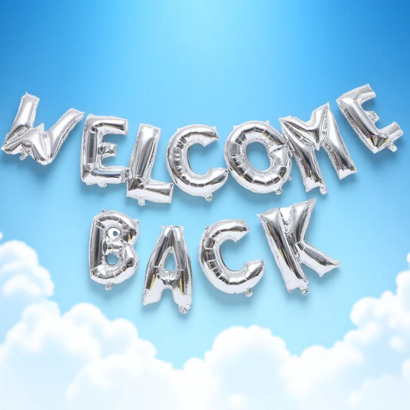 1 set 1 Set Welcome Back Letter Balloons Foil Balloon For School Office Party Decorations Classroom Supplies Indoor Outdoor Use
1 set 1 Set Welcome Back Letter Balloons Foil Balloon For School Office Party Decorations Classroom Supplies Indoor Outdoor Use