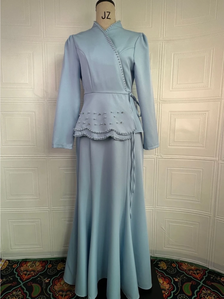 2 Piece Sets Tops And Skirt African Dresses For Women Elegant Wedding Dashiki Robe Kaftan Long Maxi Dress Turkish Africa New
2 Piece Sets Tops And Skirt African Dresses For Women Elegant Wedding Dashiki Robe Kaftan Long Maxi Dress Turkish Africa New