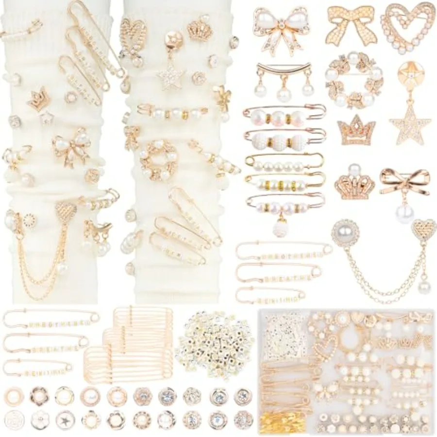 335 Pcs Junk Socks Charms Kit with Letter Beads, Charm for Socks and Sneakers, Brooches and Pins for Women, Charms for Sock Saf
335 Pcs Junk Socks Charms Kit with Letter Beads, Charm for Socks and Sneakers, Brooches and Pins for Women, Charms for Sock Saf