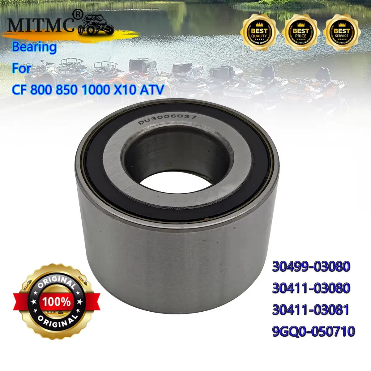 Оригинальный подшипник ступицы колеса для CF Cforce Zforce 800 850 950 1000 ATV SSV Uforce 600 U600 UTV 30411-03080
Оригинальный подшипник ступицы колеса для CF Cforce Zforce 800 850 950 1000 ATV SSV Uforce 600 U600 UTV 30411-03080