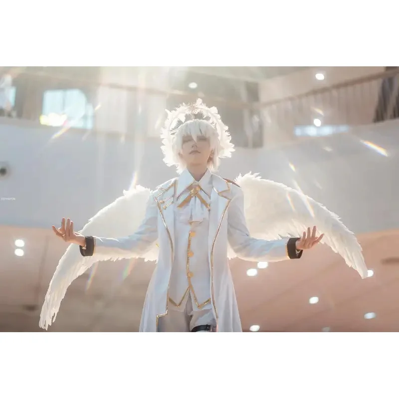 Sky06 HOLOUN Blue Lock Anime NAGI Cosplay Costume Wig Angels and Demons Series Coat Pants White Uniform Rose Net Cos Conven66lU&
Sky06 HOLOUN Blue Lock Anime NAGI Cosplay Costume Wig Angels and Demons Series Coat Pants White Uniform Rose Net Cos Conven66lU&