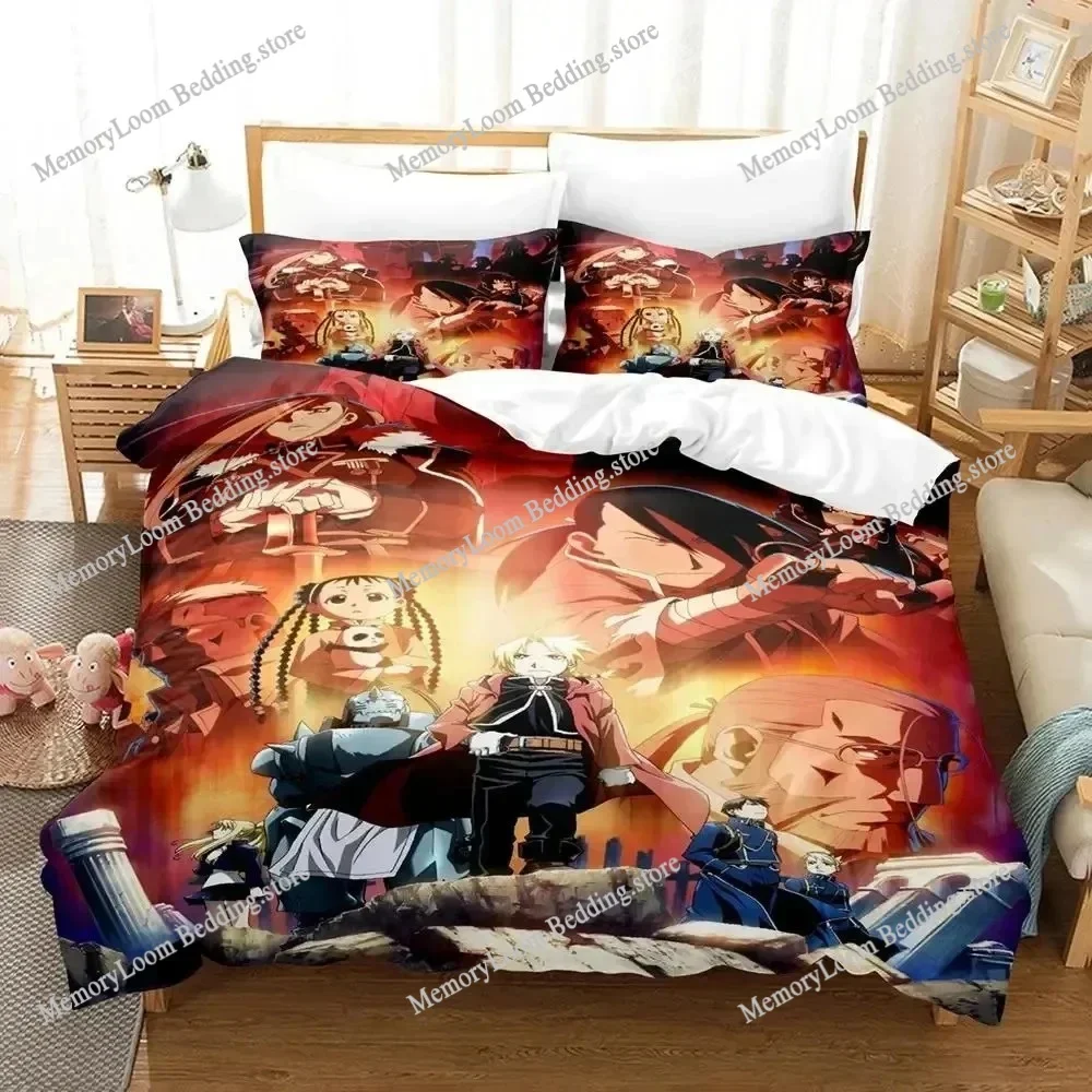 Fullmetal Alchemist Premium Luxury Bedding Set Japan Cartoon Soft Duvet Cover Plush Comforter Bedspread Twin/Single Size Printed
Fullmetal Alchemist Premium Luxury Bedding Set Japan Cartoon Soft Duvet Cover Plush Comforter Bedspread Twin/Single Size Printed