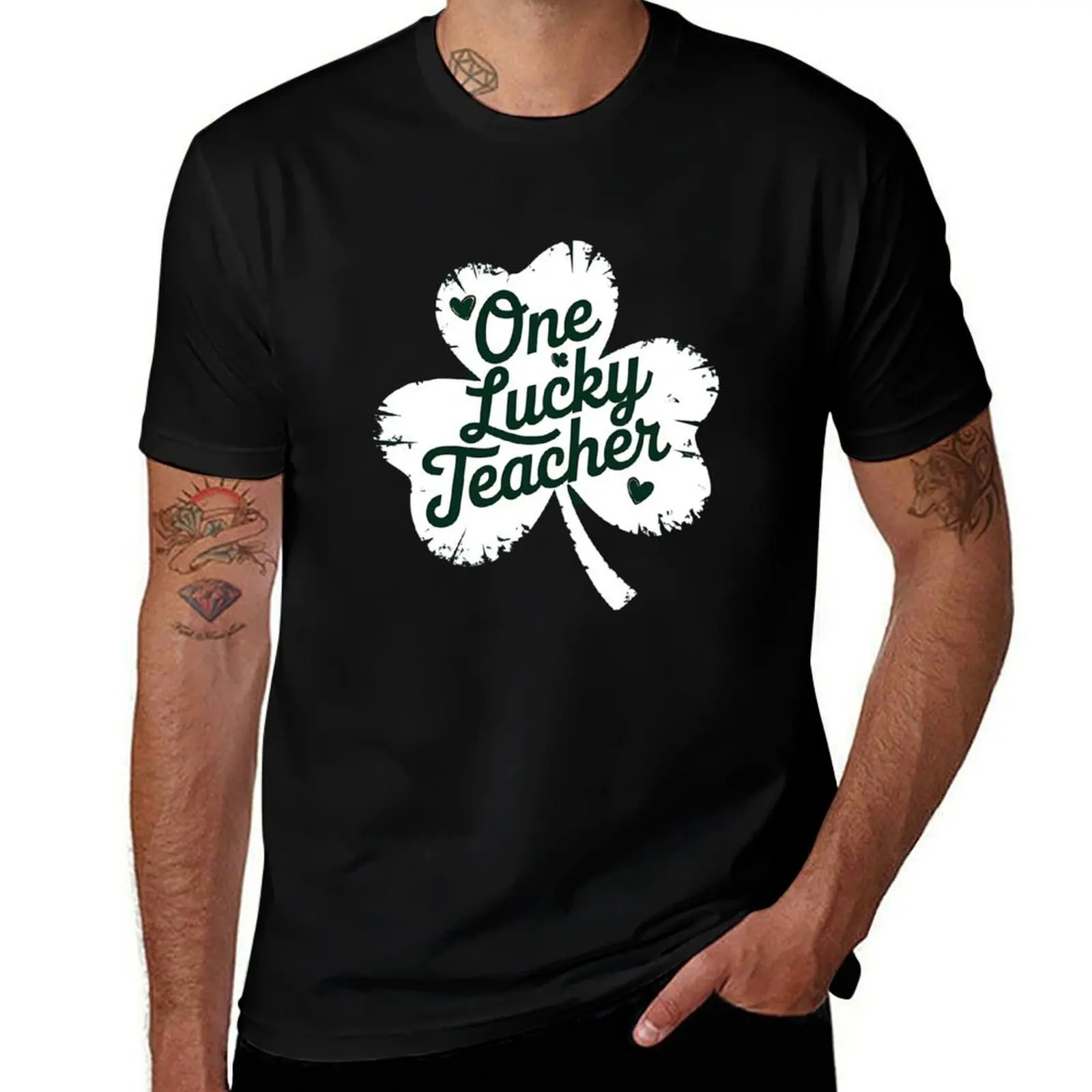 Funny One Lucky Teacher Shamrock Clover Saint Patrick's Day T-Shirt baggy shirts blanks oversized t shirts for men
Funny One Lucky Teacher Shamrock Clover Saint Patrick's Day T-Shirt baggy shirts blanks oversized t shirts for men