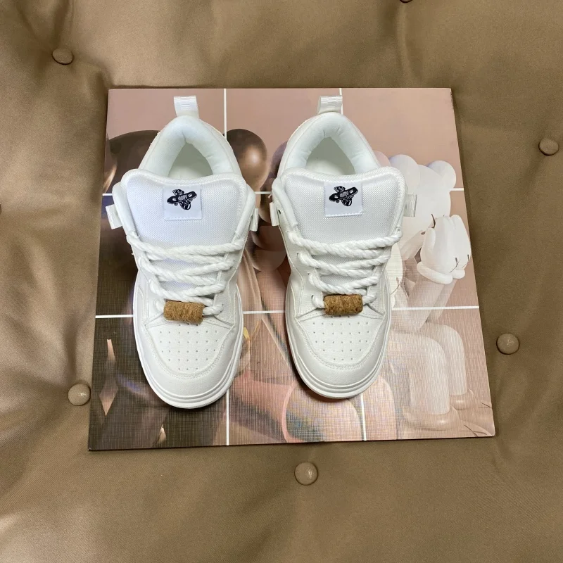 White Sneakers, Thick-Soled Large Size Shoes, Men's Simple Casual Shoes, Breathable Casual Trendy Shoes, Versatile Winter Sneakers
White Sneakers, Thick-Soled Large Size Shoes, Men's Simple Casual Shoes, Breathable Casual Trendy Shoes, Versatile Winter Sneakers