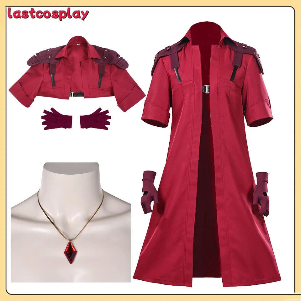 Game DMC Cosplay Dante Fantasia Costume Coat Gloves Outfits Disguise Adult Men Male Necklace Overcoat Halloween Carnival Suit
Game DMC Cosplay Dante Fantasia Costume Coat Gloves Outfits Disguise Adult Men Male Necklace Overcoat Halloween Carnival Suit