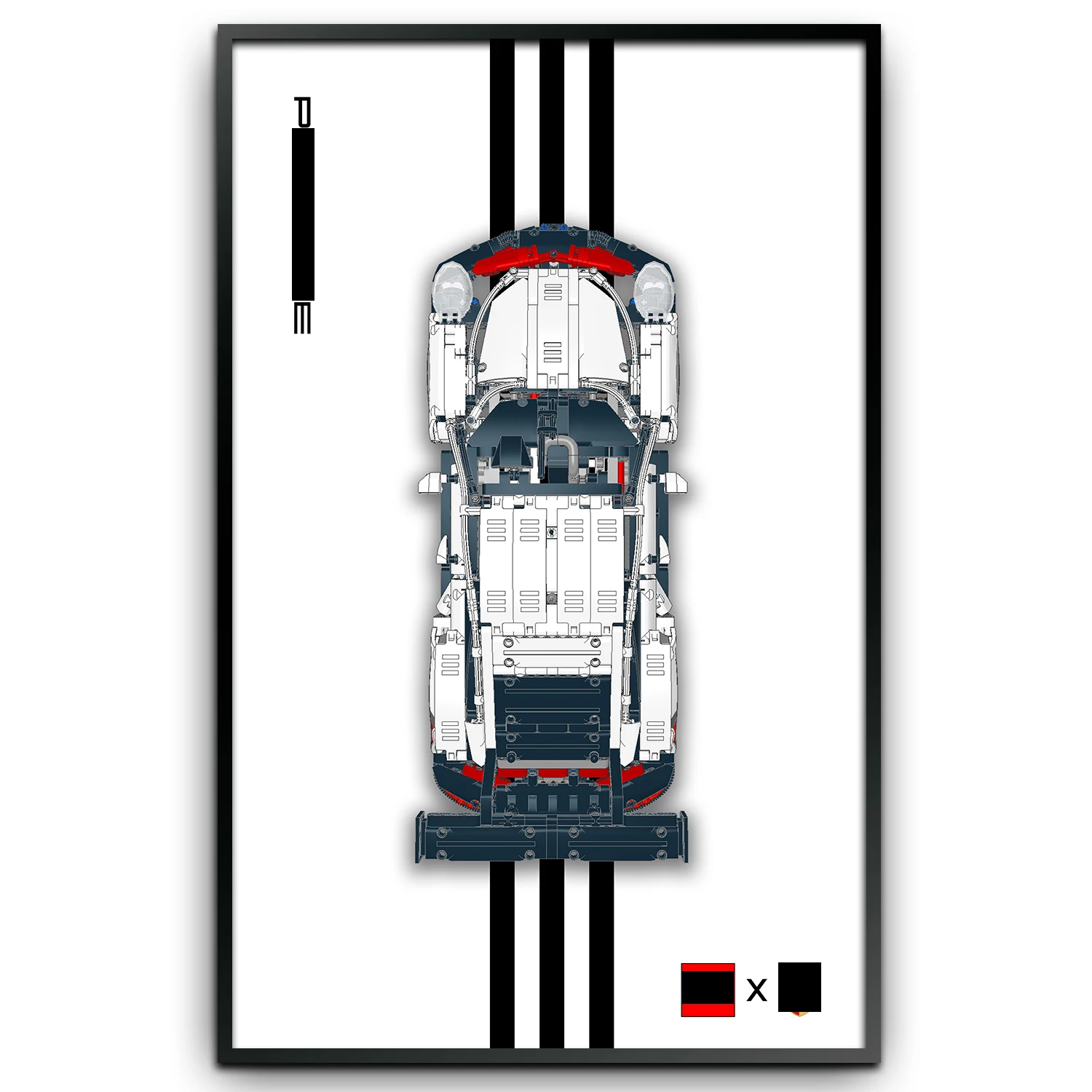 Display Wall Mount Board for LEGO 42096 Technic Porsche 911 RSR,Adult Collectibles Gifts for Lego Car Wall Mount (Only Display)
Display Wall Mount Board for LEGO 42096 Technic Porsche 911 RSR,Adult Collectibles Gifts for Lego Car Wall Mount (Only Display)