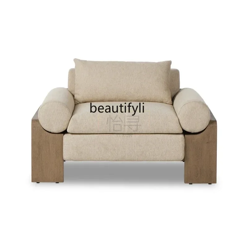 P Nordic solid wood creative leisure chair retro B & B living room fabric sofa chair new single chair customization
P Nordic solid wood creative leisure chair retro B & B living room fabric sofa chair new single chair customization