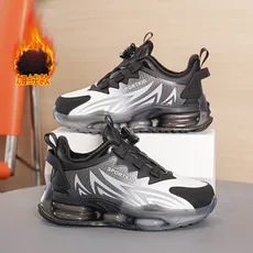 Детские зимние кроссовки с флисовой подкладкой, с вращающейся застежкой, для мальчиков, нескользящие, для бега, для активного отдыха
Детские зимние кроссовки с флисовой подкладкой, с вращающейся застежкой, для мальчиков, нескользящие, для бега, для активного отдыха