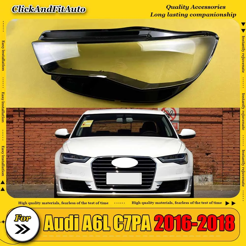 For Audi A6L C7PA 2016-2018 Headlight Lens Shell Transparent Headlamp Cover Replace The Original Lampshade Plexiglass
For Audi A6L C7PA 2016-2018 Headlight Lens Shell Transparent Headlamp Cover Replace The Original Lampshade Plexiglass