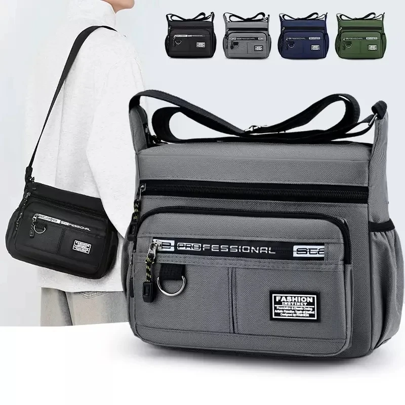 2026 Men's Messenger Bag Crossbody Shoulder Bags Men Small Sling Pack For Work Business Waterproof Oxford Packs Satchel Purse
2026 Men's Messenger Bag Crossbody Shoulder Bags Men Small Sling Pack For Work Business Waterproof Oxford Packs Satchel Purse