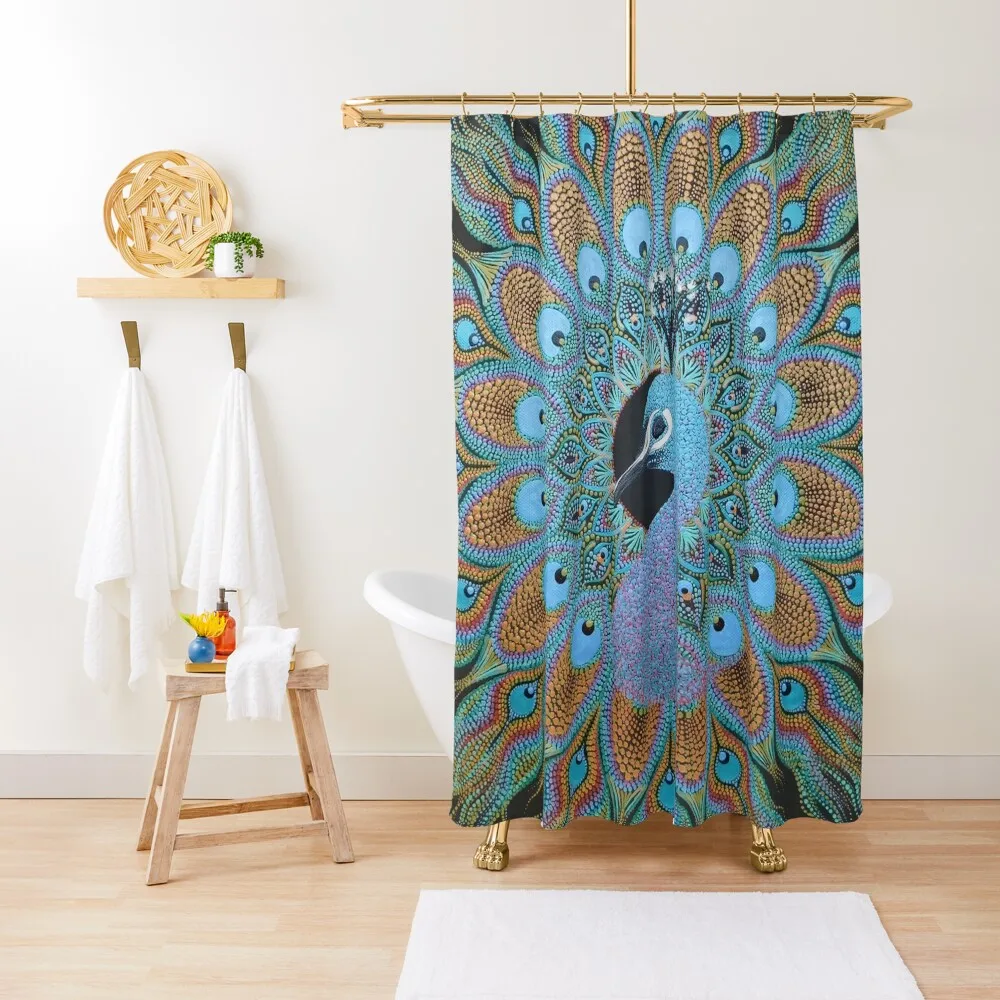 Peacock Dot Mandala Shower Curtain For Bathroom Modern Showers For Bathroom Shower Set Waterproof Shower Curtain
Peacock Dot Mandala Shower Curtain For Bathroom Modern Showers For Bathroom Shower Set Waterproof Shower Curtain