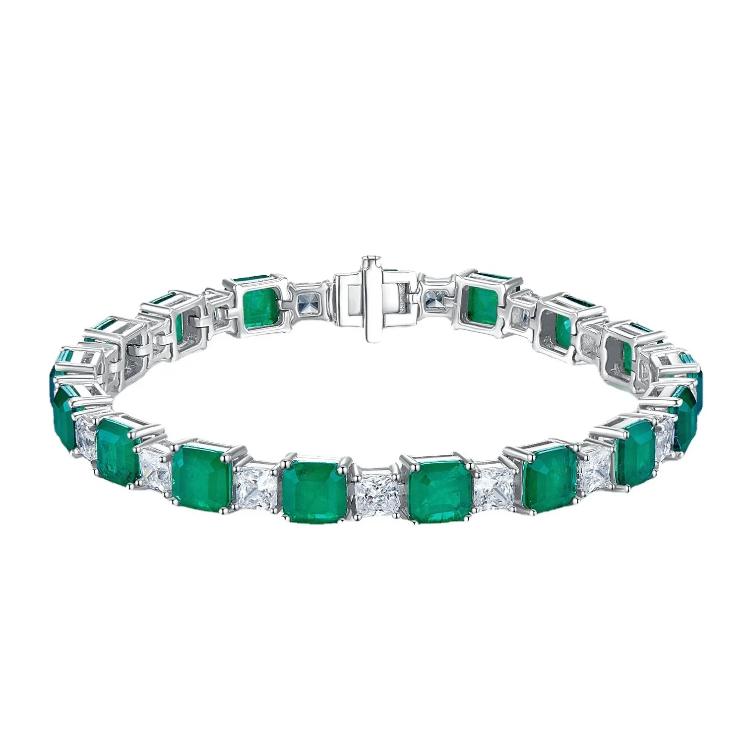 2023 New S925 Silver 7 * 7 Imitation Emerald Square Full Diamond Bracelet Female Personality Retro Style
2023 New S925 Silver 7 * 7 Imitation Emerald Square Full Diamond Bracelet Female Personality Retro Style