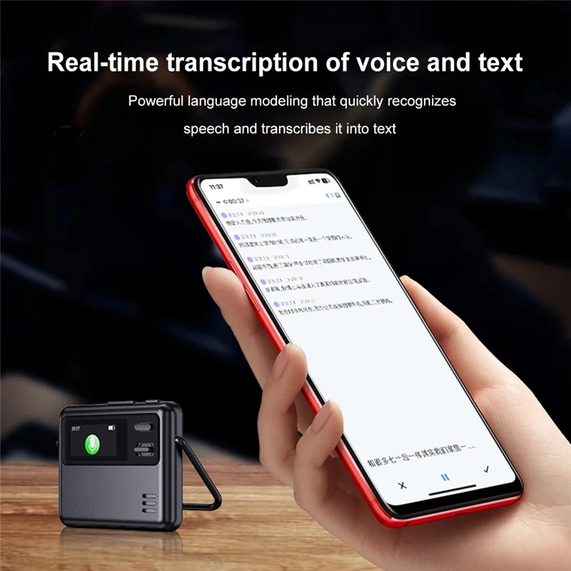 Daily Sale Bluetooth AI Voice Recorder Pro With Automatic Translator Functionality, Includes Portable 32G Memory Card
Daily Sale Bluetooth AI Voice Recorder Pro With Automatic Translator Functionality, Includes Portable 32G Memory Card