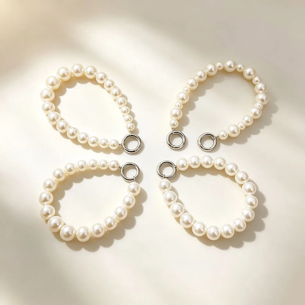 Ins Style Imitation Pearl Portable Mobile Phone Chain Detachable Beaded Phone Case Wristlet Straps Bag Purse Handle Lanyard
Ins Style Imitation Pearl Portable Mobile Phone Chain Detachable Beaded Phone Case Wristlet Straps Bag Purse Handle Lanyard