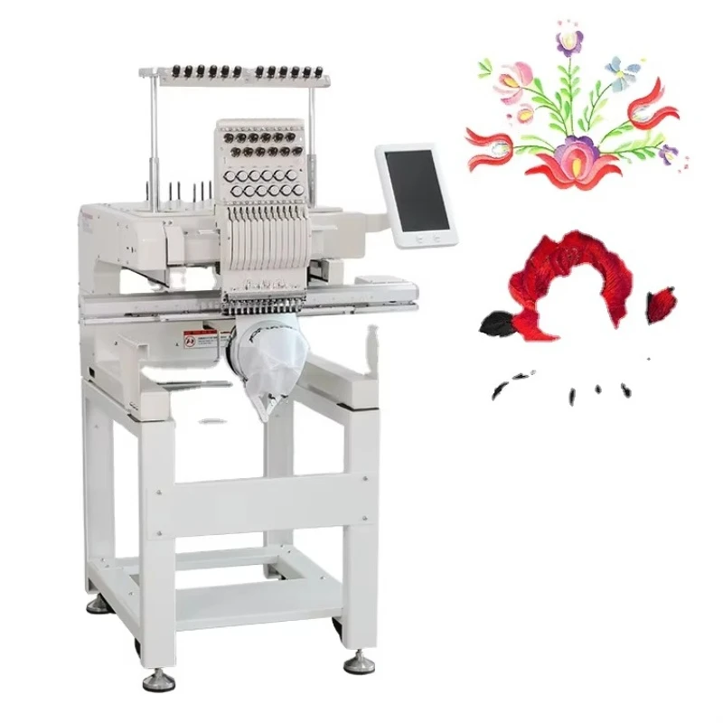 Single Head Computerized Embroidery Machine China Factory Price for Tshirt Hat Embroidery
Single Head Computerized Embroidery Machine China Factory Price for Tshirt Hat Embroidery